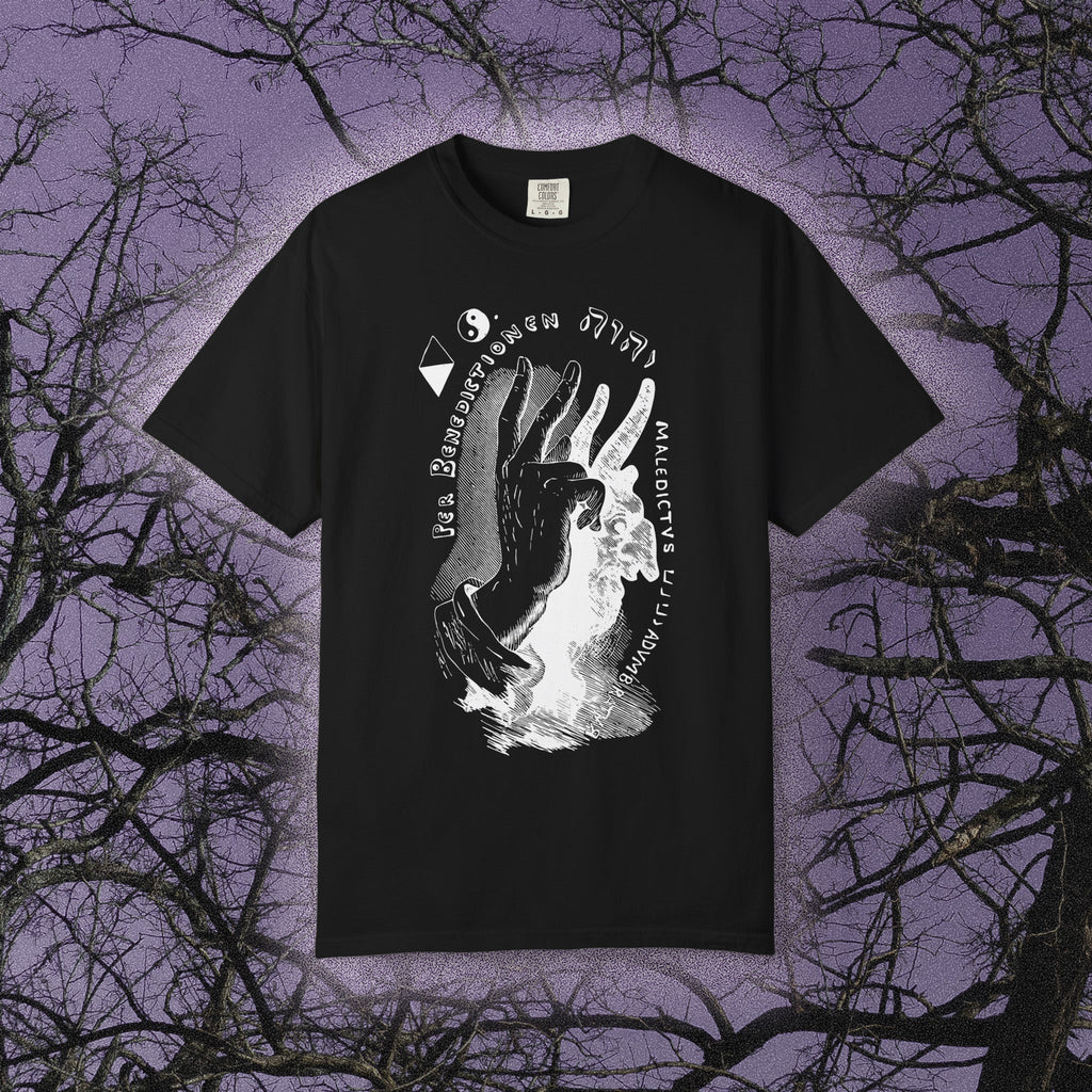 The Sign of Excommunication (Comfort Colors) - Black Mass Apparel - T-Shirt