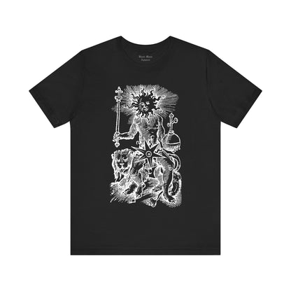 The Sun as Ruler of Leo - Black Mass Apparel - T-Shirt