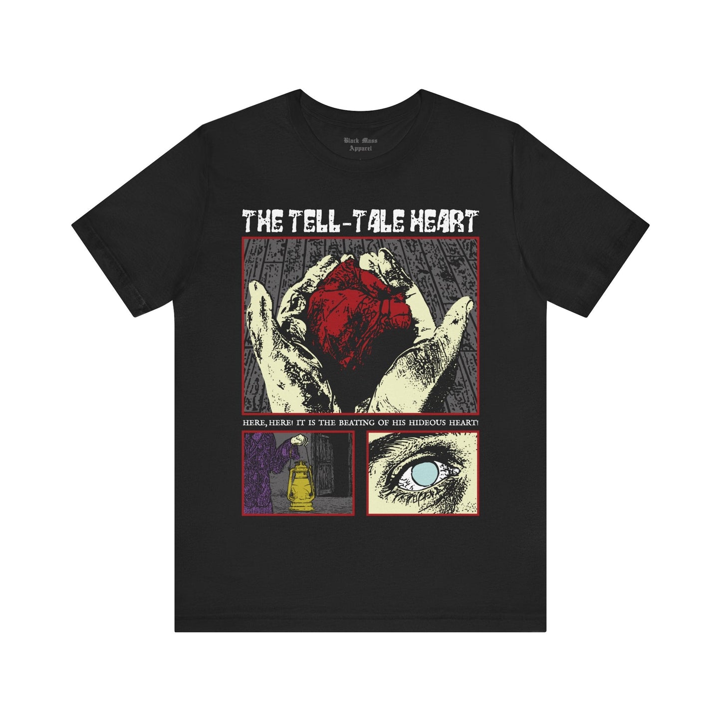 The Tell - Tale Heart - Black Mass Apparel - T-Shirt