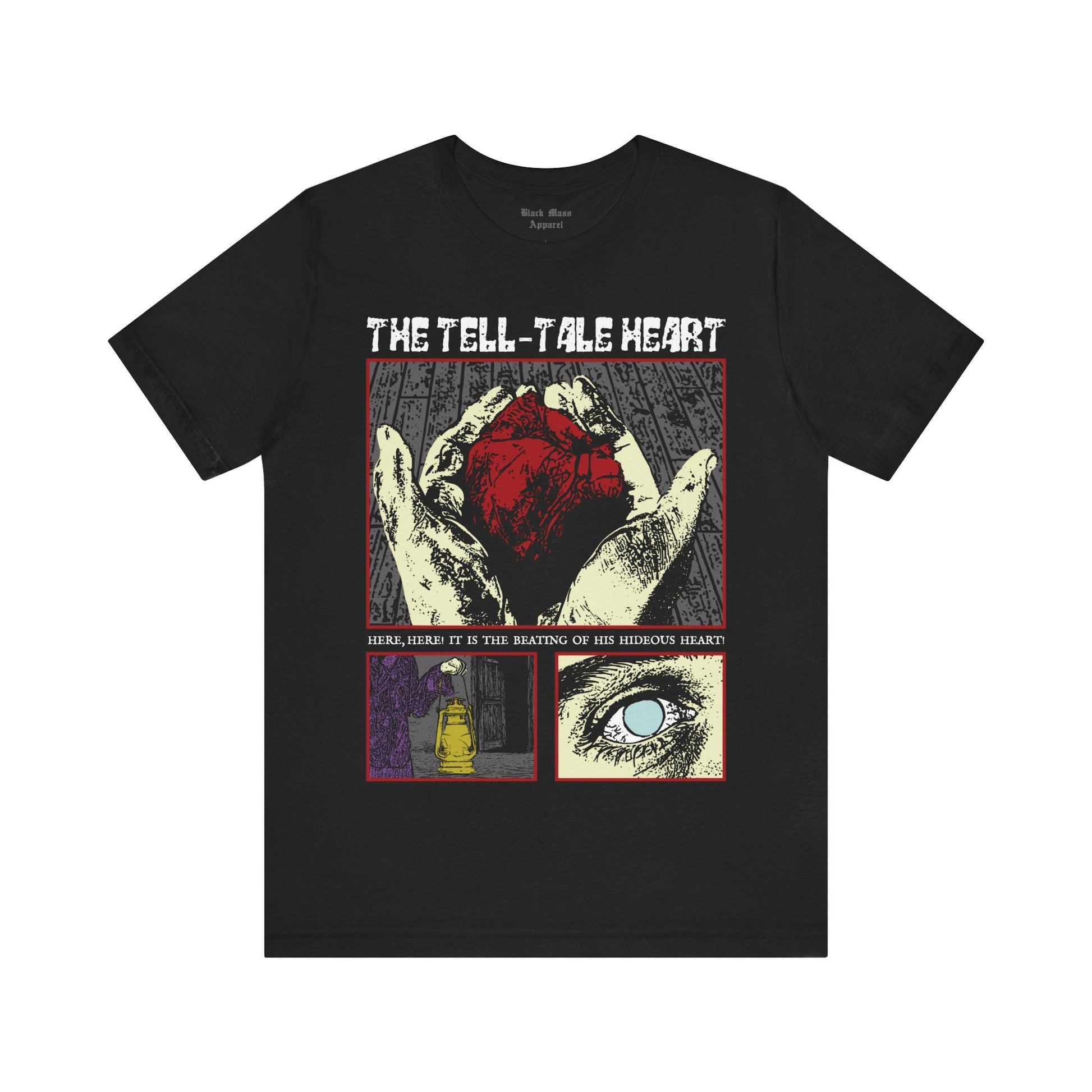 The Tell - Tale Heart - Black Mass Apparel - T-Shirt
