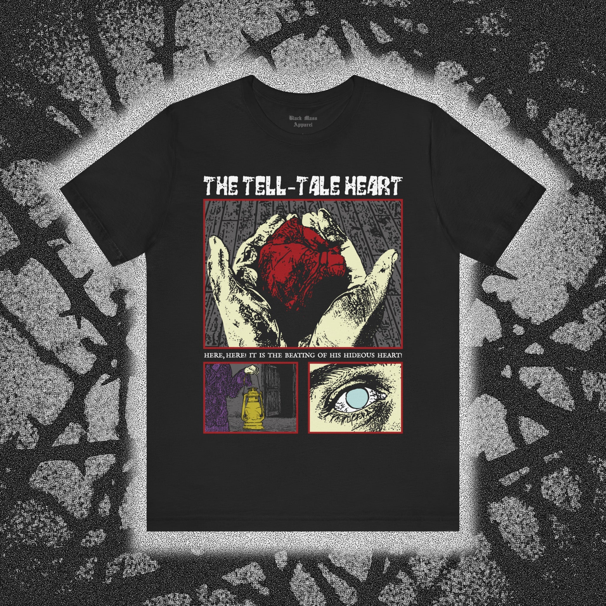 The Tell - Tale Heart - Black Mass Apparel - T-Shirt