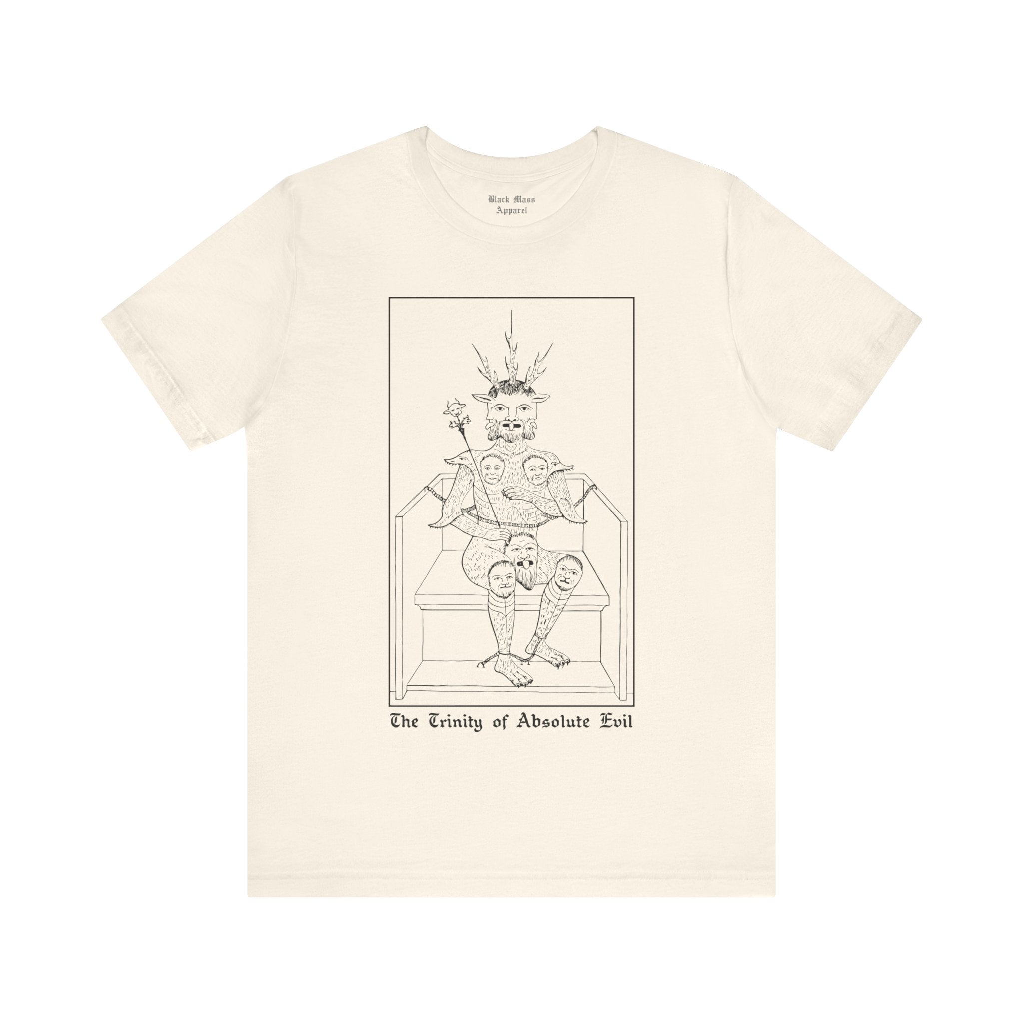 The Trinity of Absolute Evil - Black Mass Apparel - T - Shirt