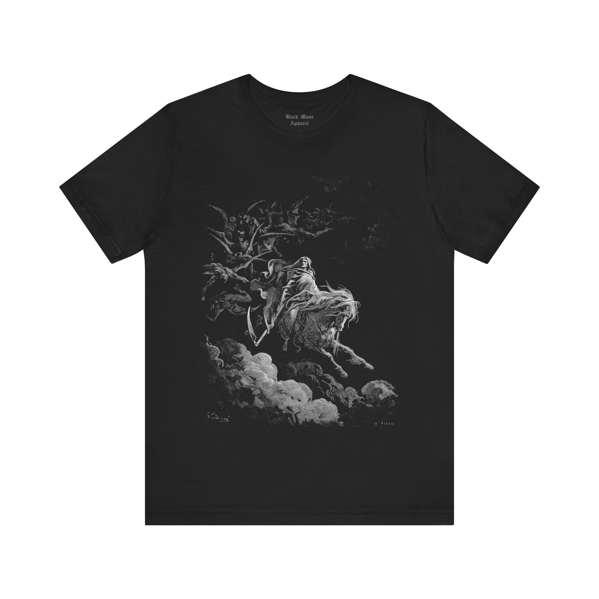 The Vision of Death - Black Mass Apparel - T-Shirt