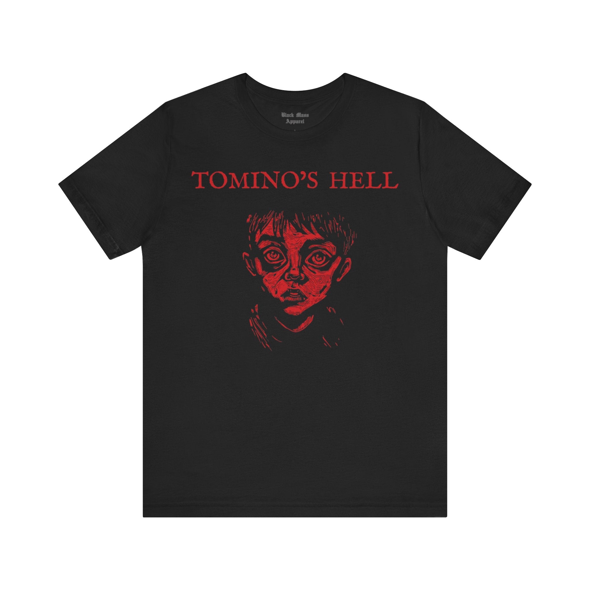 Tomino's Hell w/Backprint - Black Mass Apparel - T - Shirt