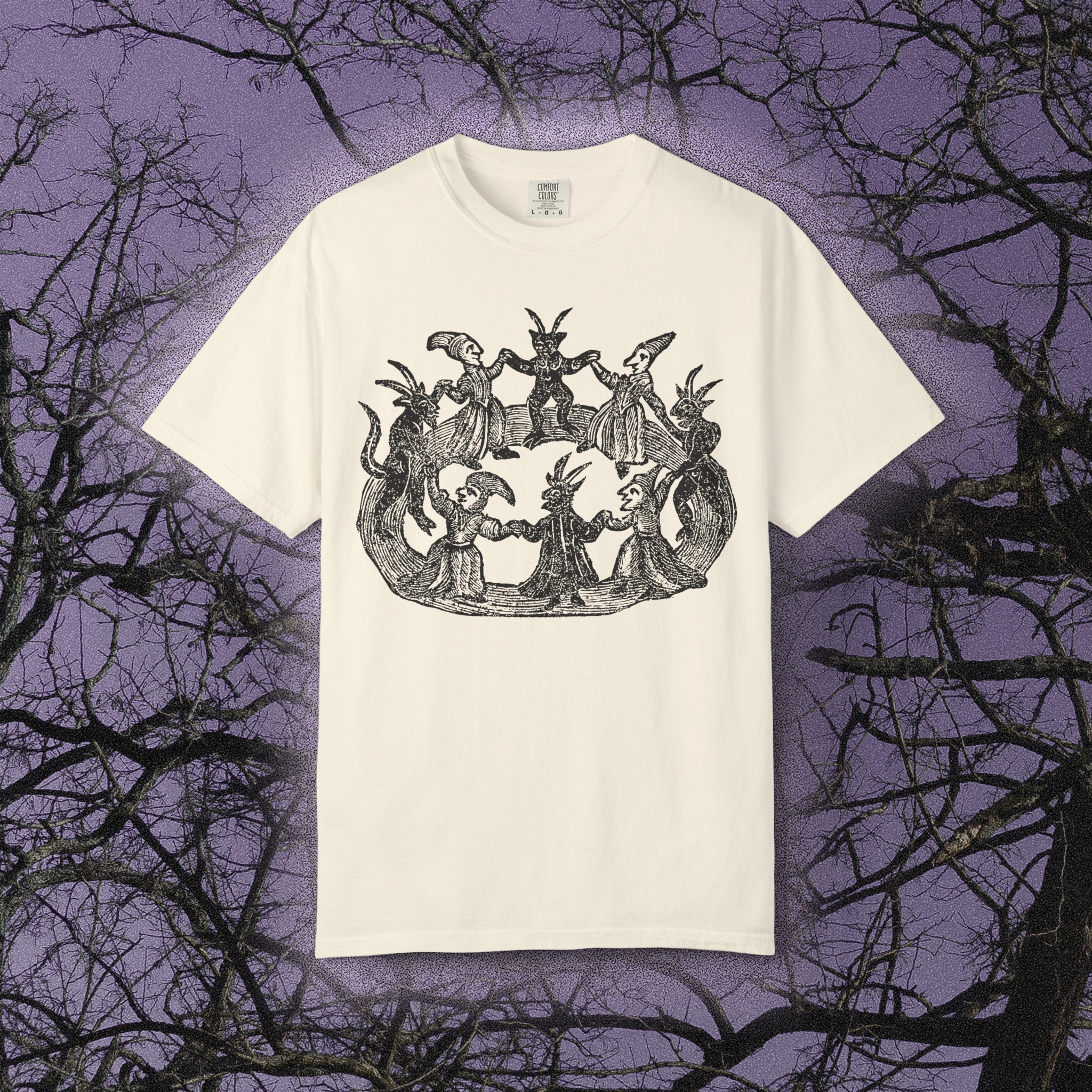 Witches and Wizards (Comfort Colors) - Black Mass Apparel - T-Shirt