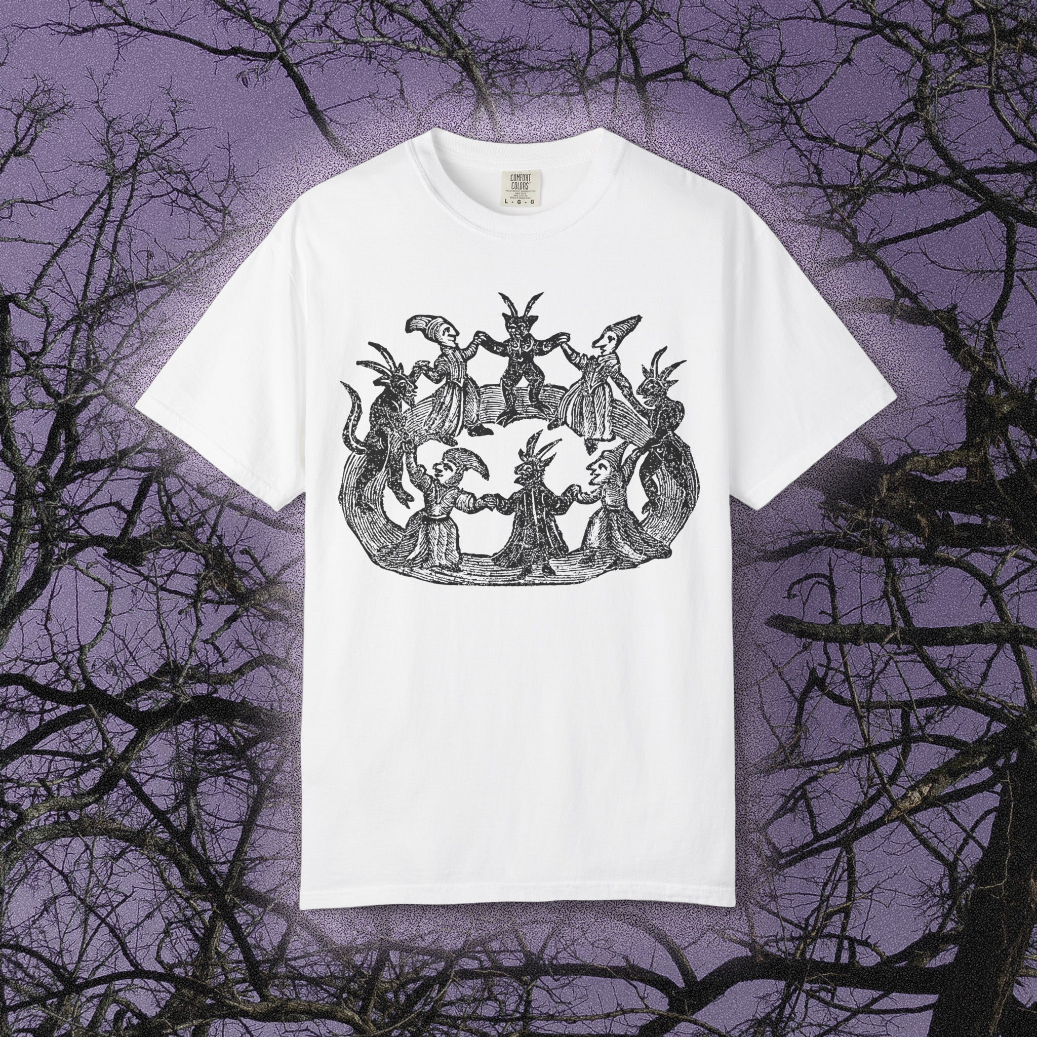 Witches and Wizards (Comfort Colors) - Black Mass Apparel - T-Shirt