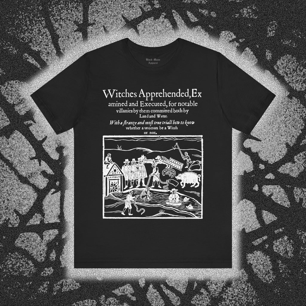 Witches Apprehended - Black Mass Apparel - T-Shirt