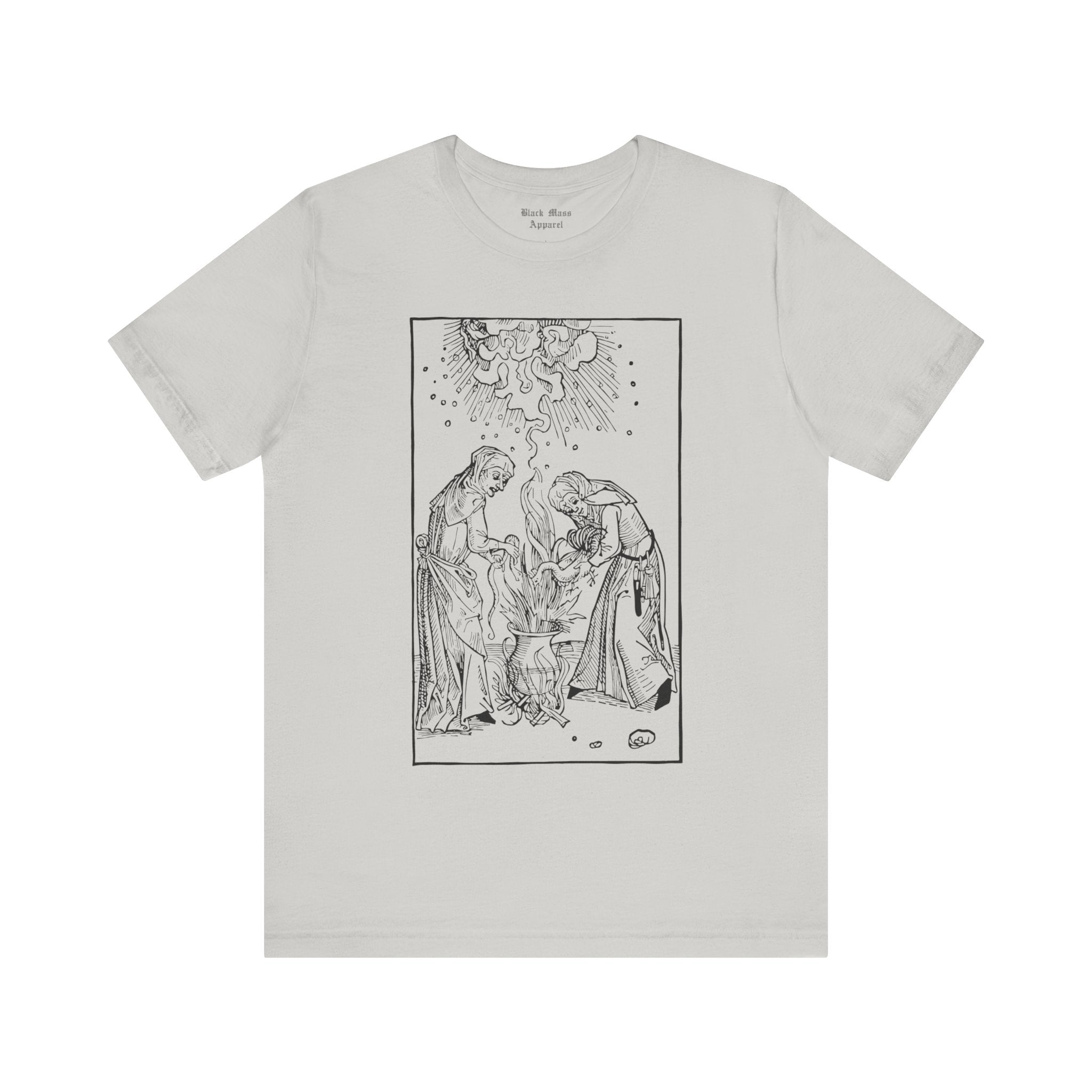 Witches Brewing Up a Storm I - Black Mass Apparel - T - Shirt
