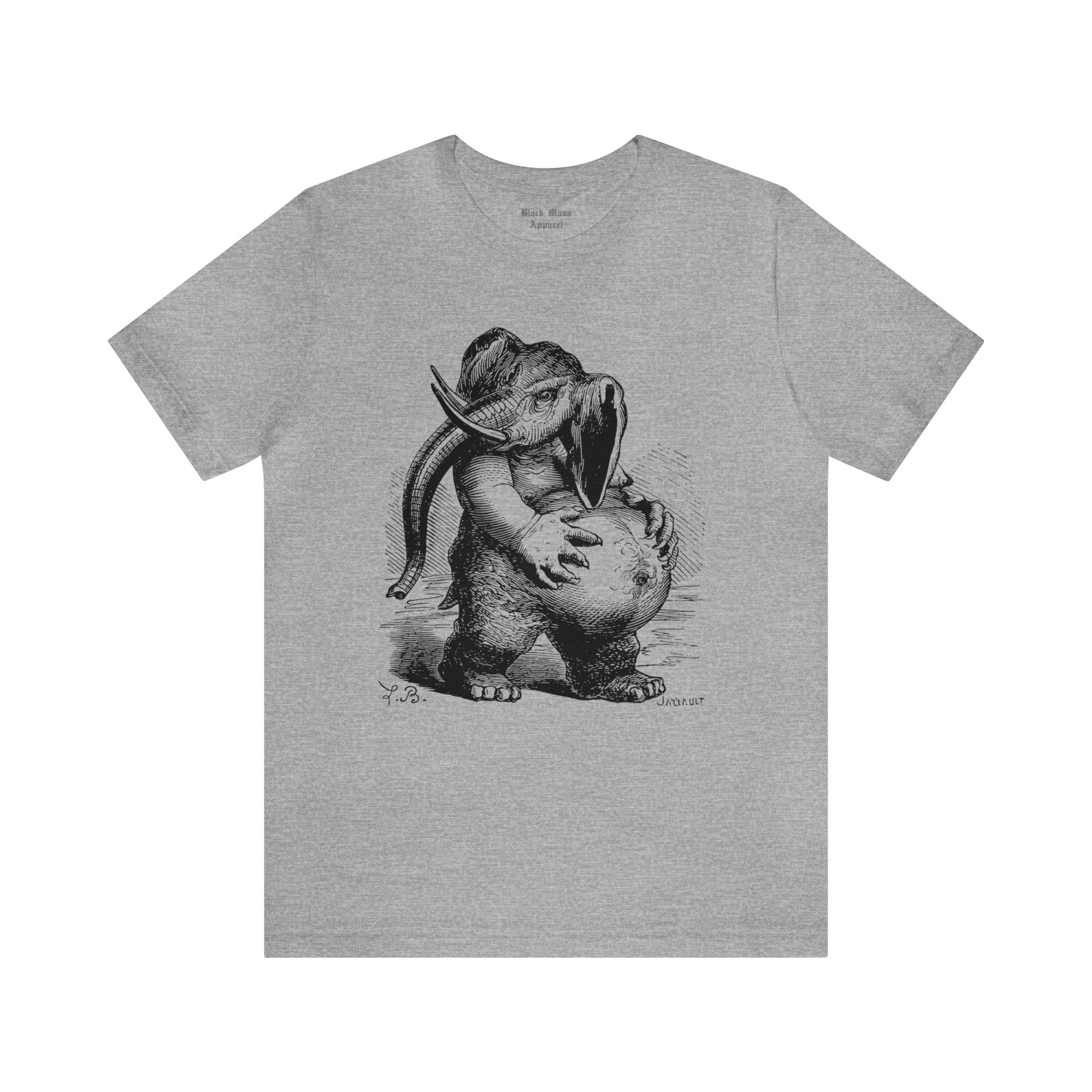 Behemoth, Demonology Shirt, The Infernal Dictionary T-shirt, Witchcraft, Grimoire, Gothic, Occult Unisex Jersey Short Sleeve Tee - Black Mass Apparel - T-Shirt