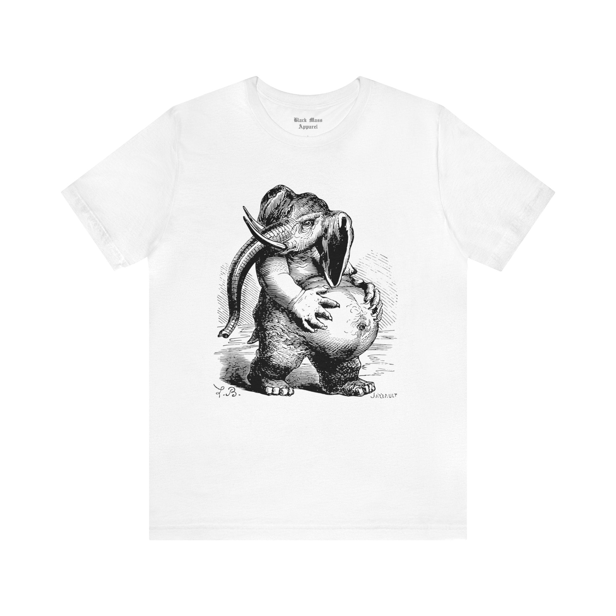 Behemoth, Demonology Shirt, The Infernal Dictionary T-shirt, Witchcraft, Grimoire, Gothic, Occult Unisex Jersey Short Sleeve Tee - Black Mass Apparel - T-Shirt