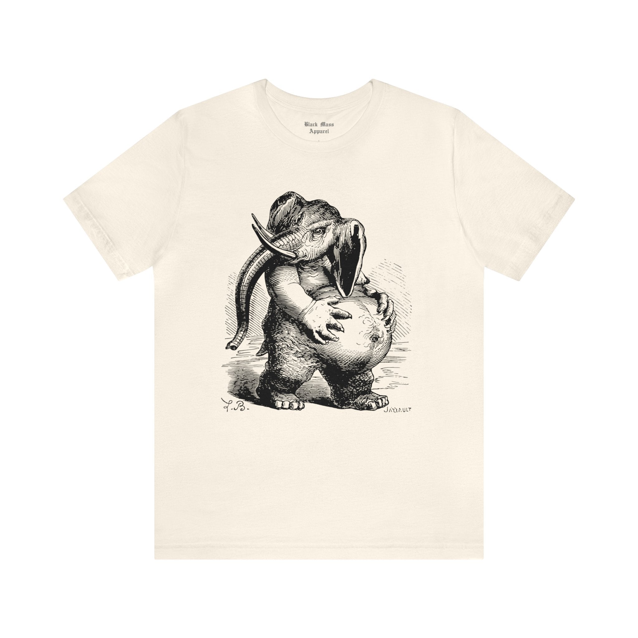 Behemoth, Demonology Shirt, The Infernal Dictionary T-shirt, Witchcraft, Grimoire, Gothic, Occult Unisex Jersey Short Sleeve Tee - Black Mass Apparel - T-Shirt