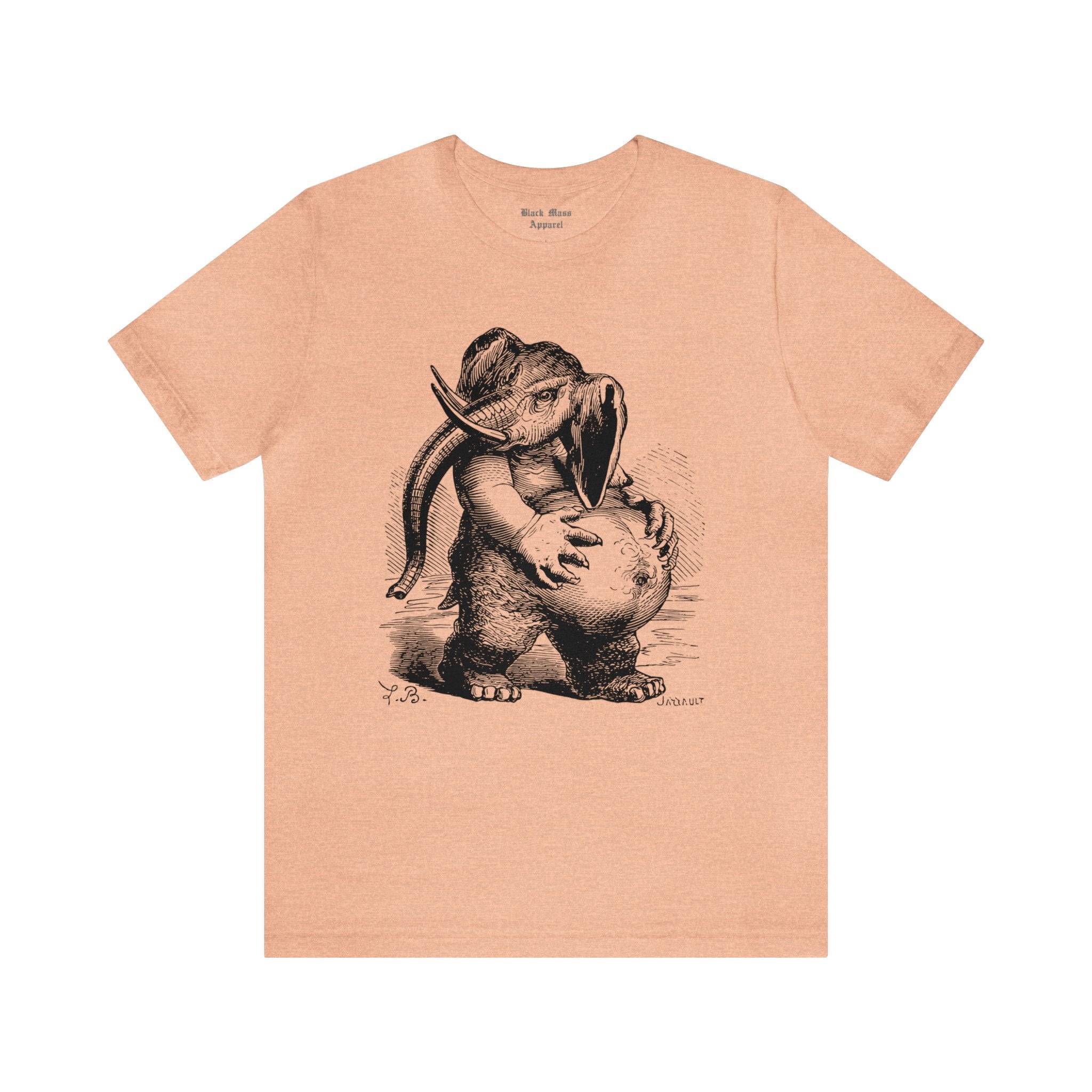 Behemoth, Demonology Shirt, The Infernal Dictionary T-shirt, Witchcraft, Grimoire, Gothic, Occult Unisex Jersey Short Sleeve Tee - Black Mass Apparel - T-Shirt