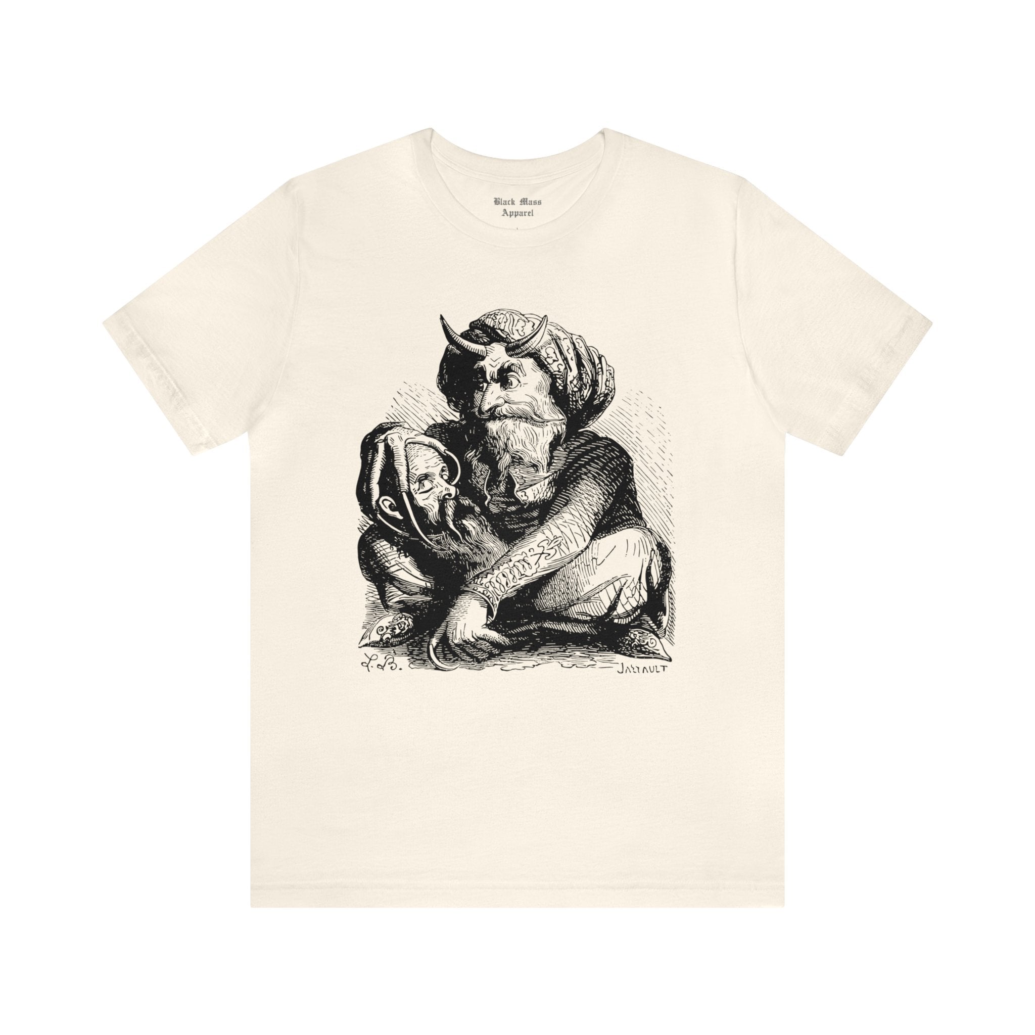 Beyrevra, Demonology Shirt, The Infernal Dictionary T-shirt, Witchcraft, Grimoire, Gothic Unisex Jersey Short Sleeve Tee - Black Mass Apparel - T-Shirt