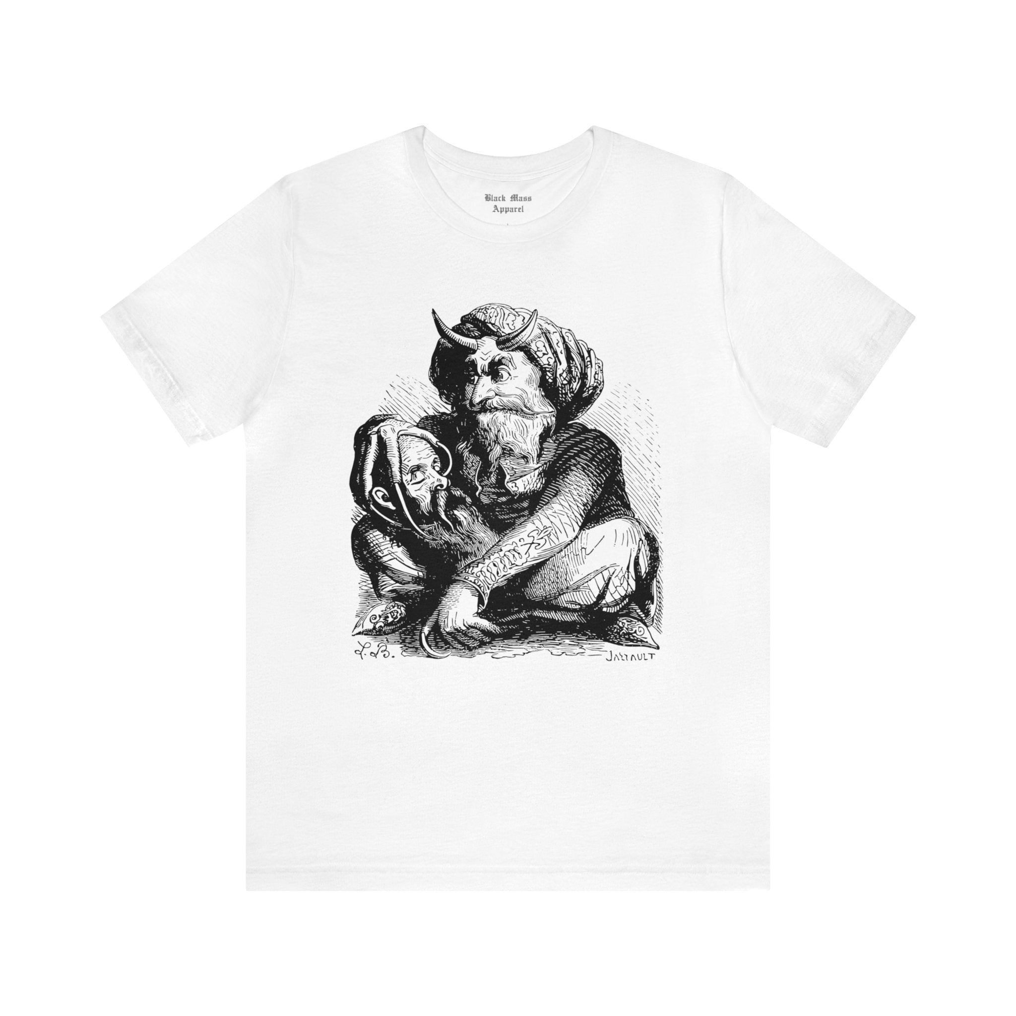 Beyrevra, Demonology Shirt, The Infernal Dictionary T-shirt, Witchcraft, Grimoire, Gothic Unisex Jersey Short Sleeve Tee - Black Mass Apparel - T-Shirt