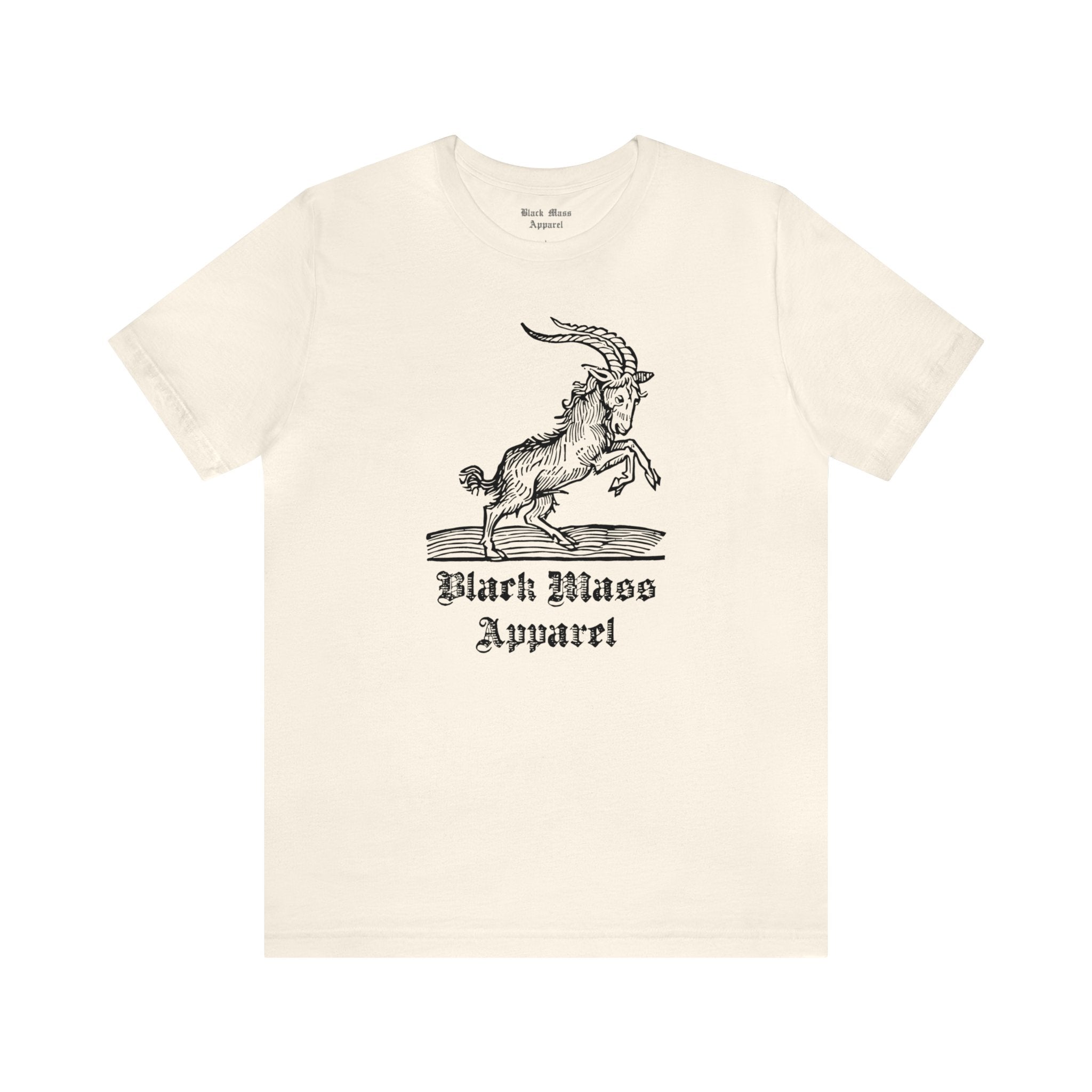 Black Mass Goat Unisex Jersey Short Sleeve Tee - Black Mass Apparel - T-Shirt