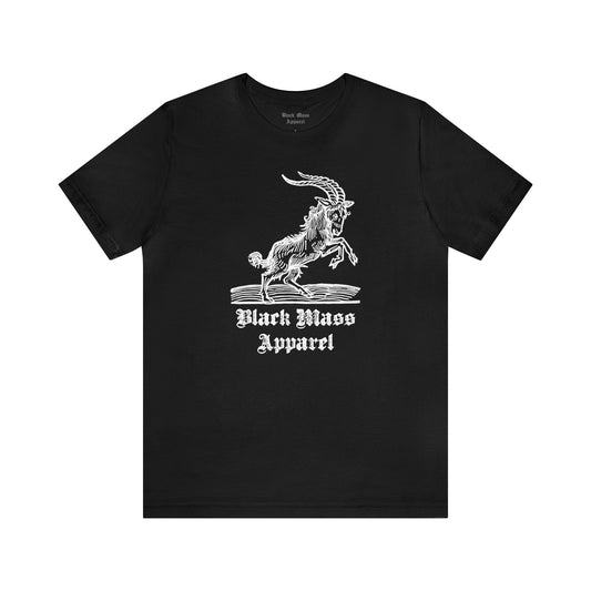 Black Mass Goat Unisex Jersey Short Sleeve Tee - Black Mass Apparel - T-Shirt