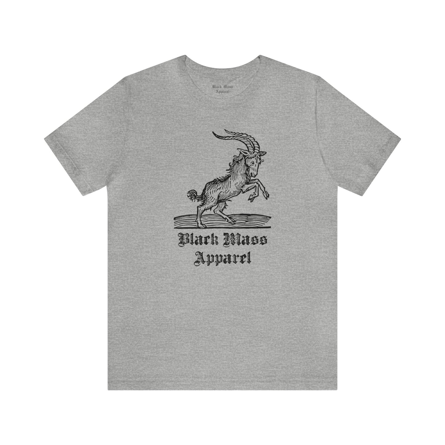 Black Mass Goat Unisex Jersey Short Sleeve Tee - Black Mass Apparel - T-Shirt