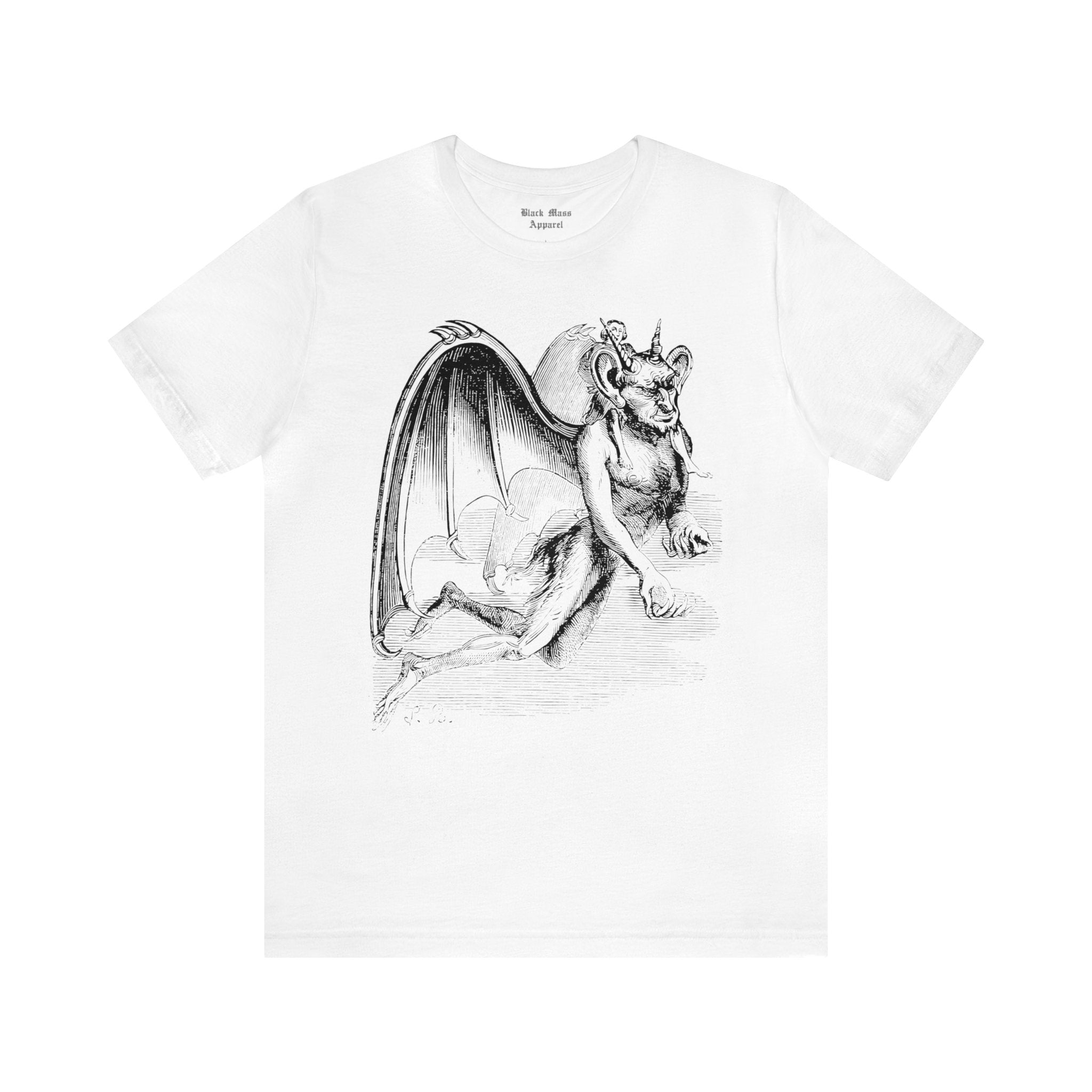 Gaap Demon Shirt, Tap Demonology T-shirt, Grimoire, The Infernal Dictionary, Occult, Witchcraft Unisex Jersey Short Sleeve Tee - Black Mass Apparel - T-Shirt