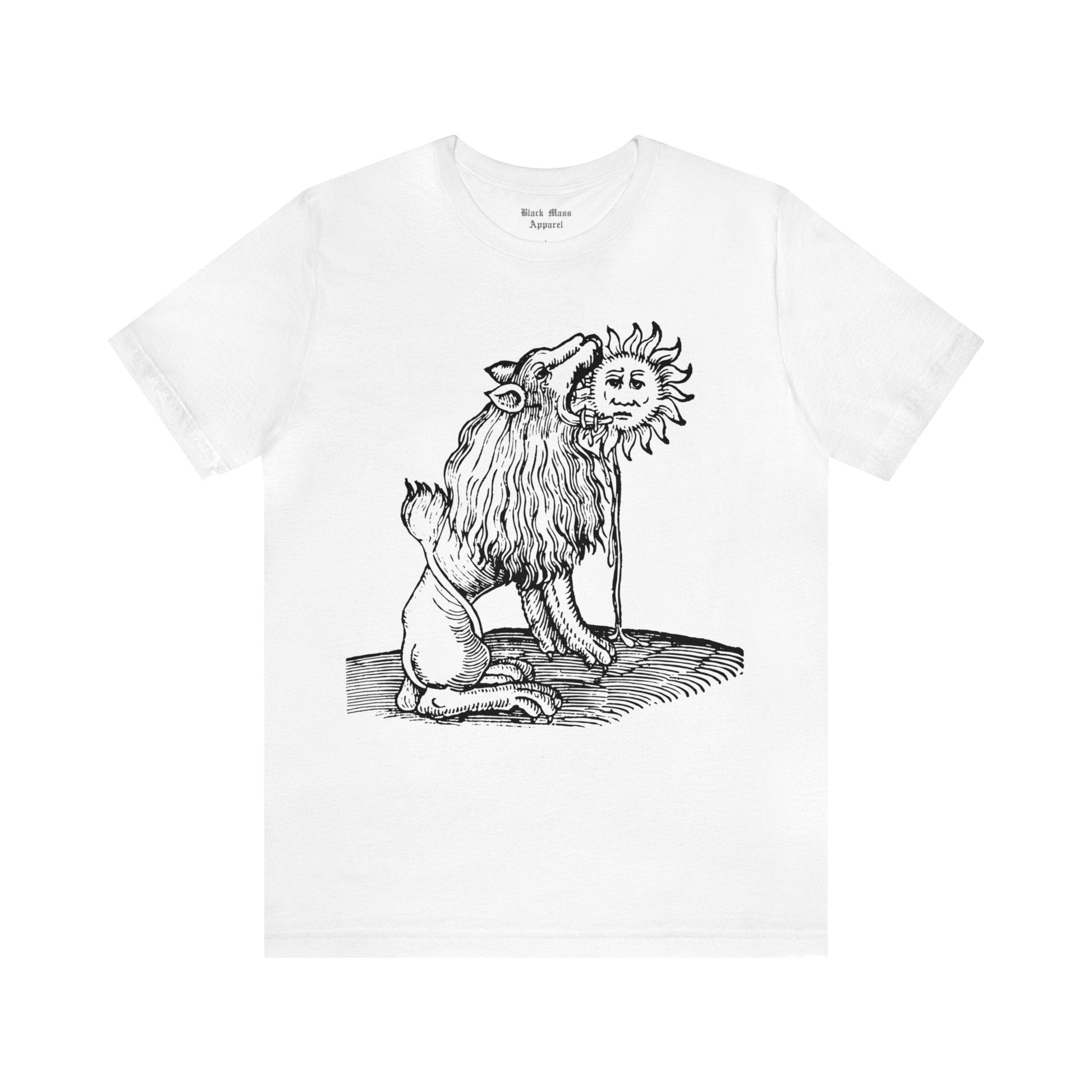 Lion Devouring the Sun - Black Mass Apparel - T-Shirt