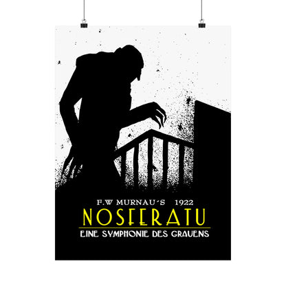 Nosferatu - A Symphony of Horror Art Print - Black Mass Apparel - Poster