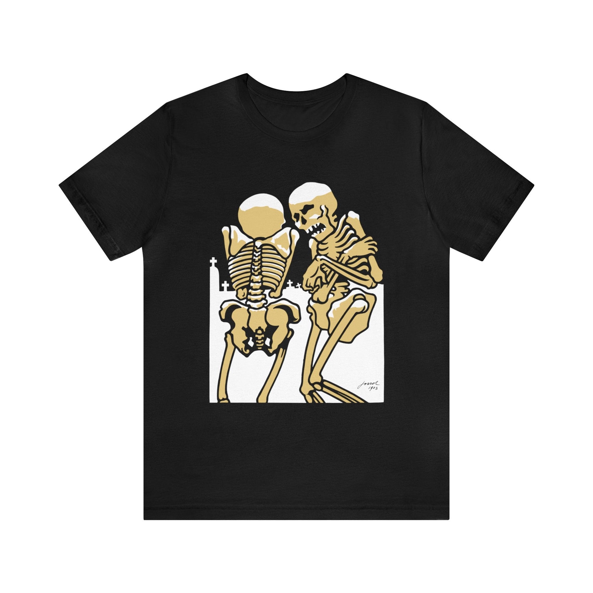 Out in the Cold - Henri Gustave Jossot - Black Mass Apparel - T-Shirt