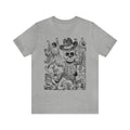 Skeleton With Knife - José Guadalupe Posada - Black Mass Apparel - T-Shirt