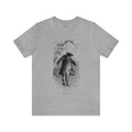 Stamp Act Effigy, Vintage 1765 Art Shirt, Creepy T-shirt, Spooky Tshirt, Protest, Hanging Scarecrow Unisex Jersey Short Sleeve Tee - Black Mass Apparel - T-Shirt