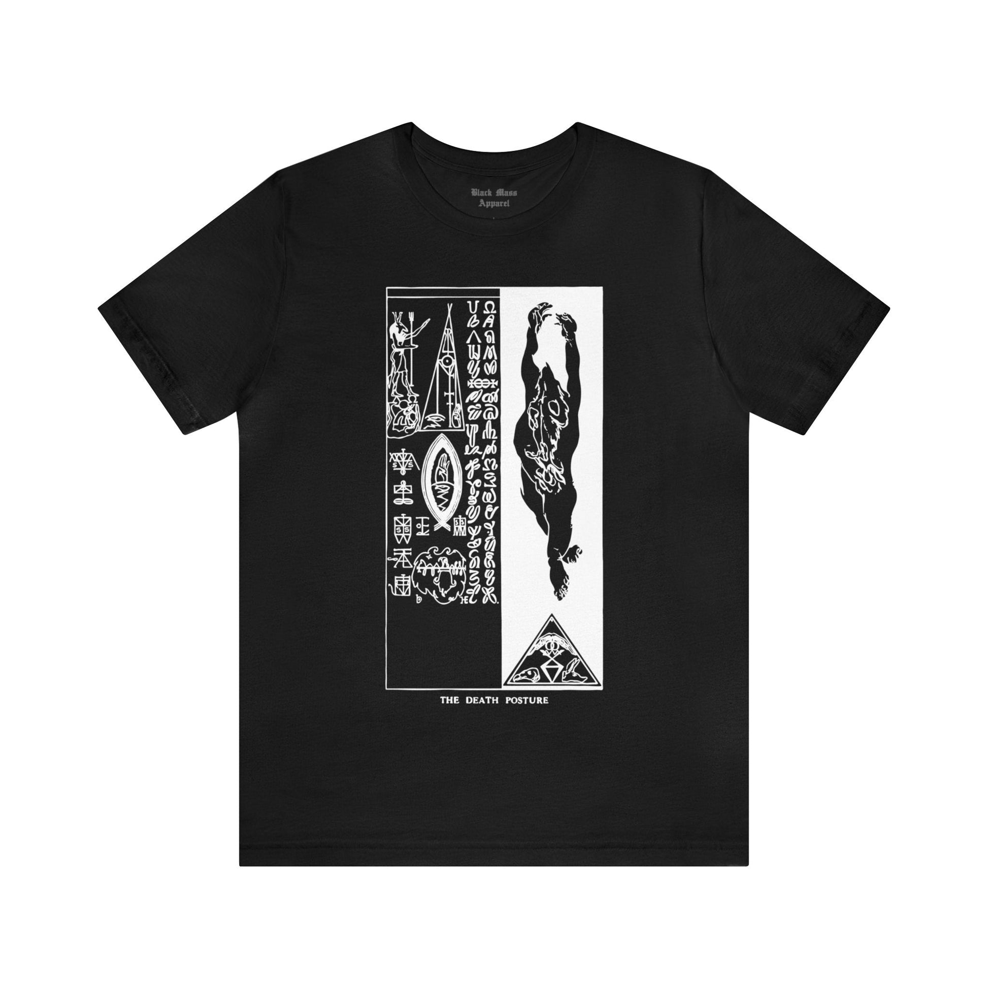 The Death Posture - Black Mass Apparel - T-Shirt