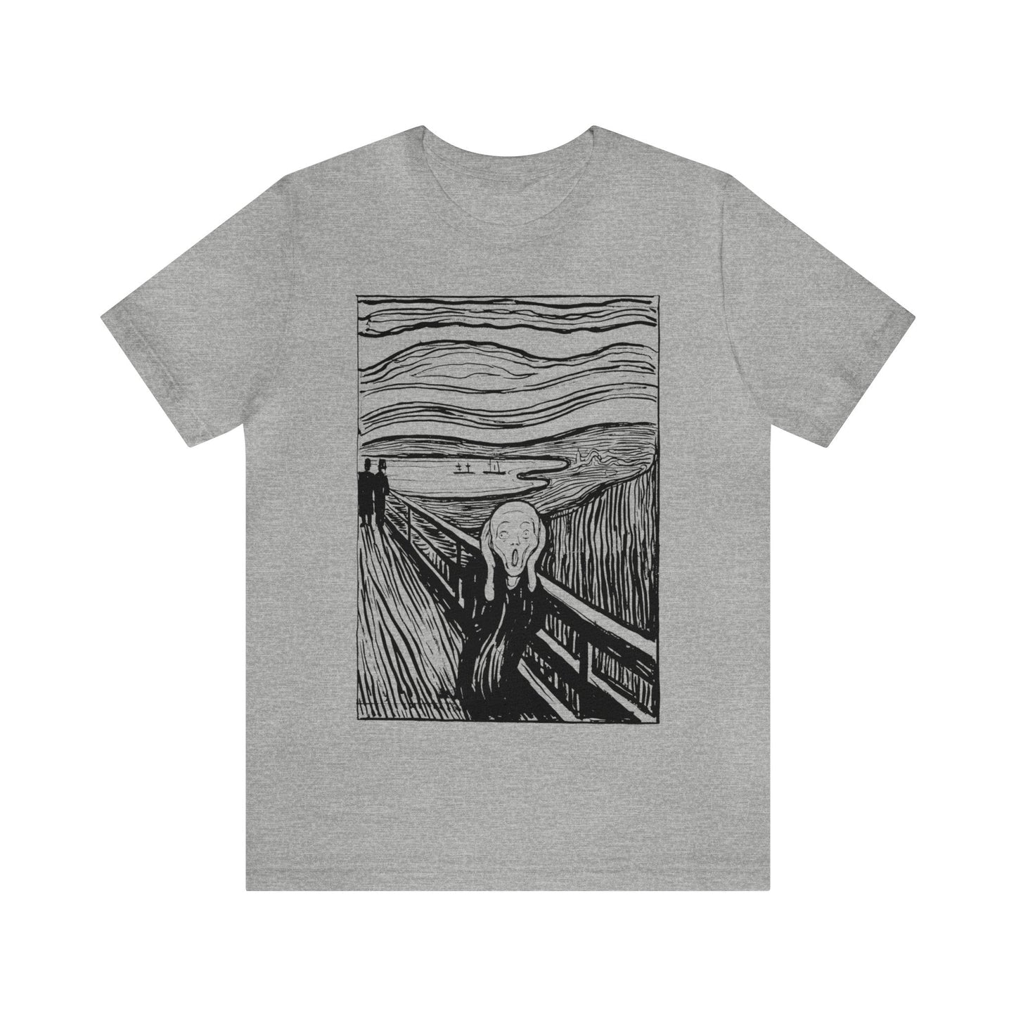 The Scream - Edvard Munch - Black Mass Apparel - T-Shirt