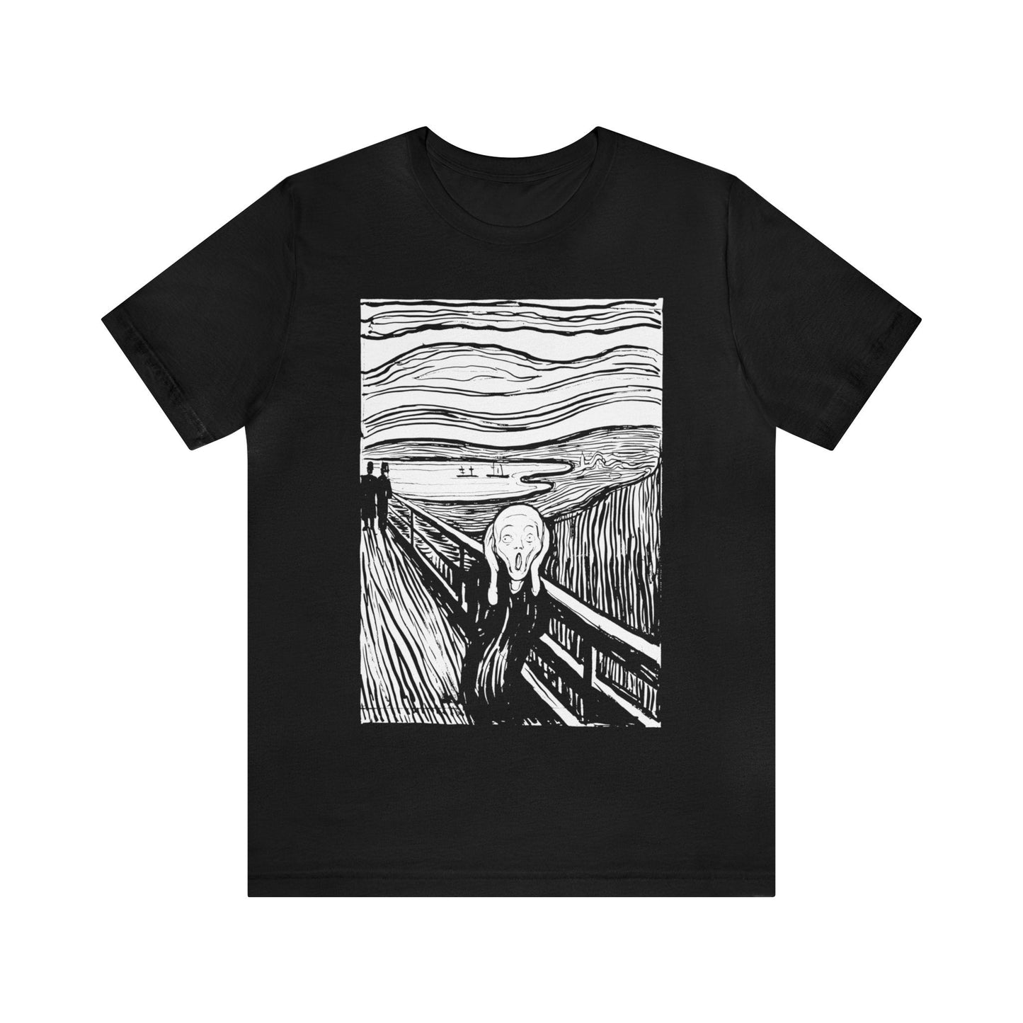 The Scream - Edvard Munch - Black Mass Apparel - T-Shirt