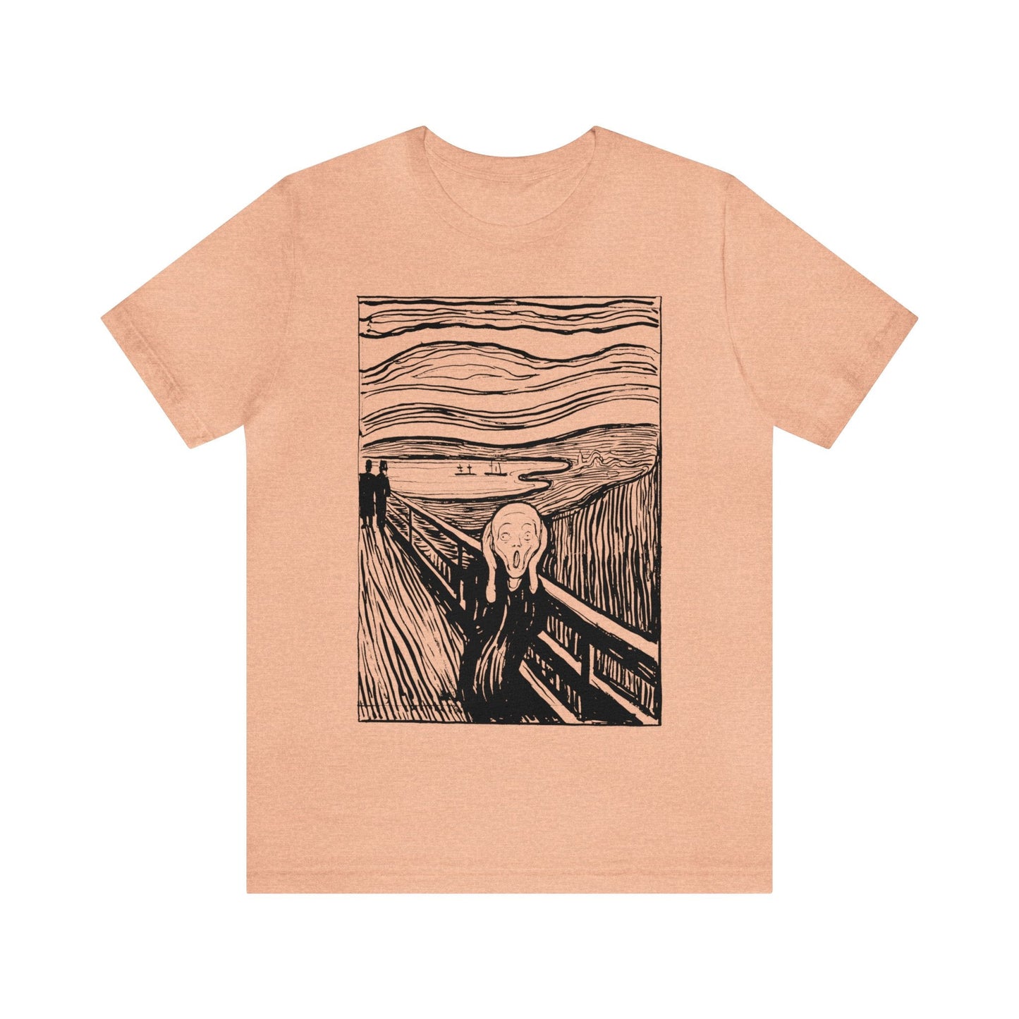 The Scream - Edvard Munch - Black Mass Apparel - T-Shirt