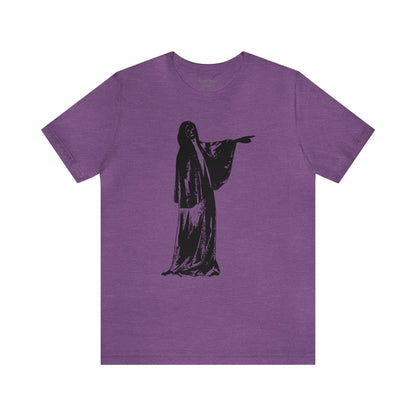 The Spectre, JH Brown Art Shirt, Ghost T-shirt, Creepy, Spooky Graphic Tshirt, Gift For Goths Unisex Jersey Short Sleeve Tee - Black Mass Apparel - T-Shirt
