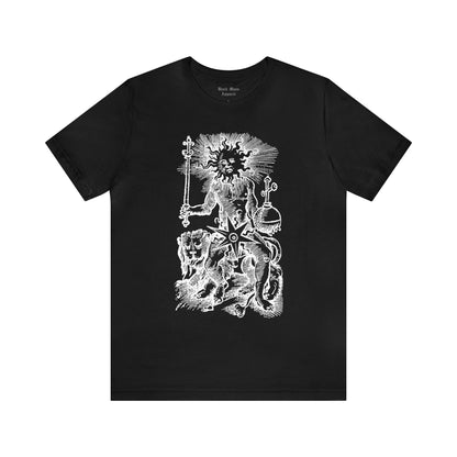 The Sun as Ruler of Leo - Black Mass Apparel - T-Shirt