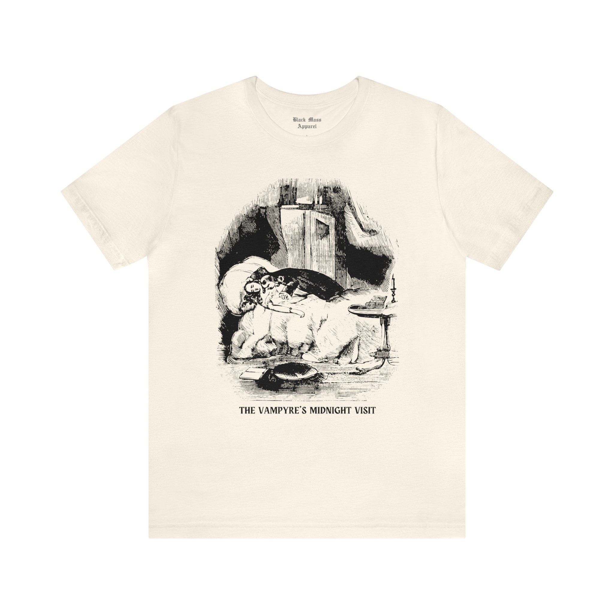 The Vampyre's Midnight Visit - Black Mass Apparel - T-Shirt