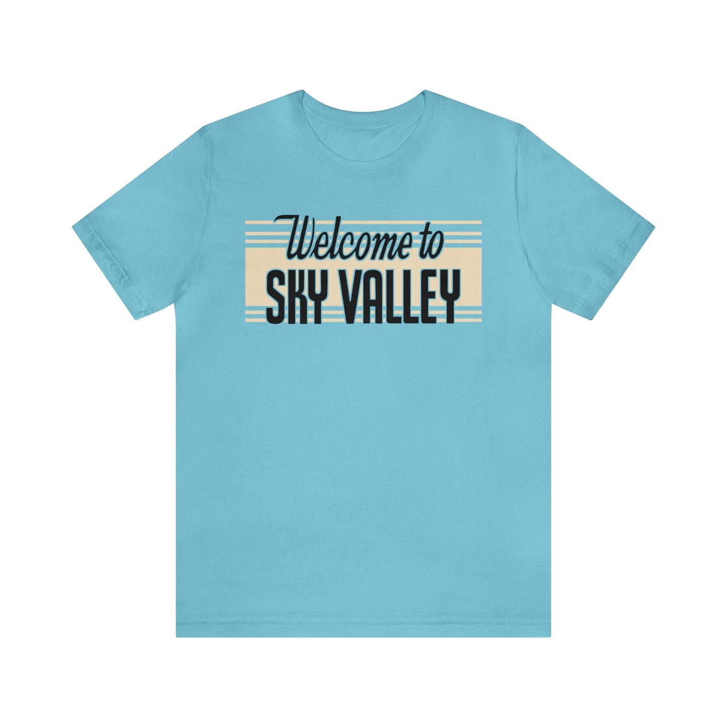 Welcome to Sky Valley - Black Mass Apparel - T-Shirt