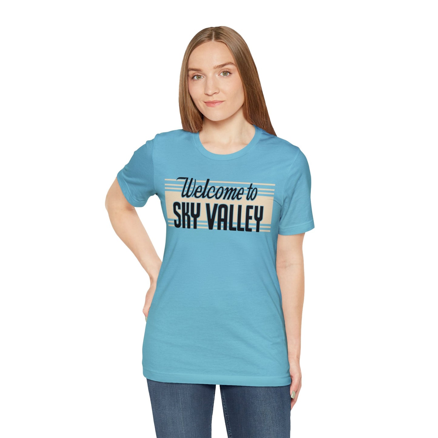 Welcome to Sky Valley - Black Mass Apparel - T-Shirt