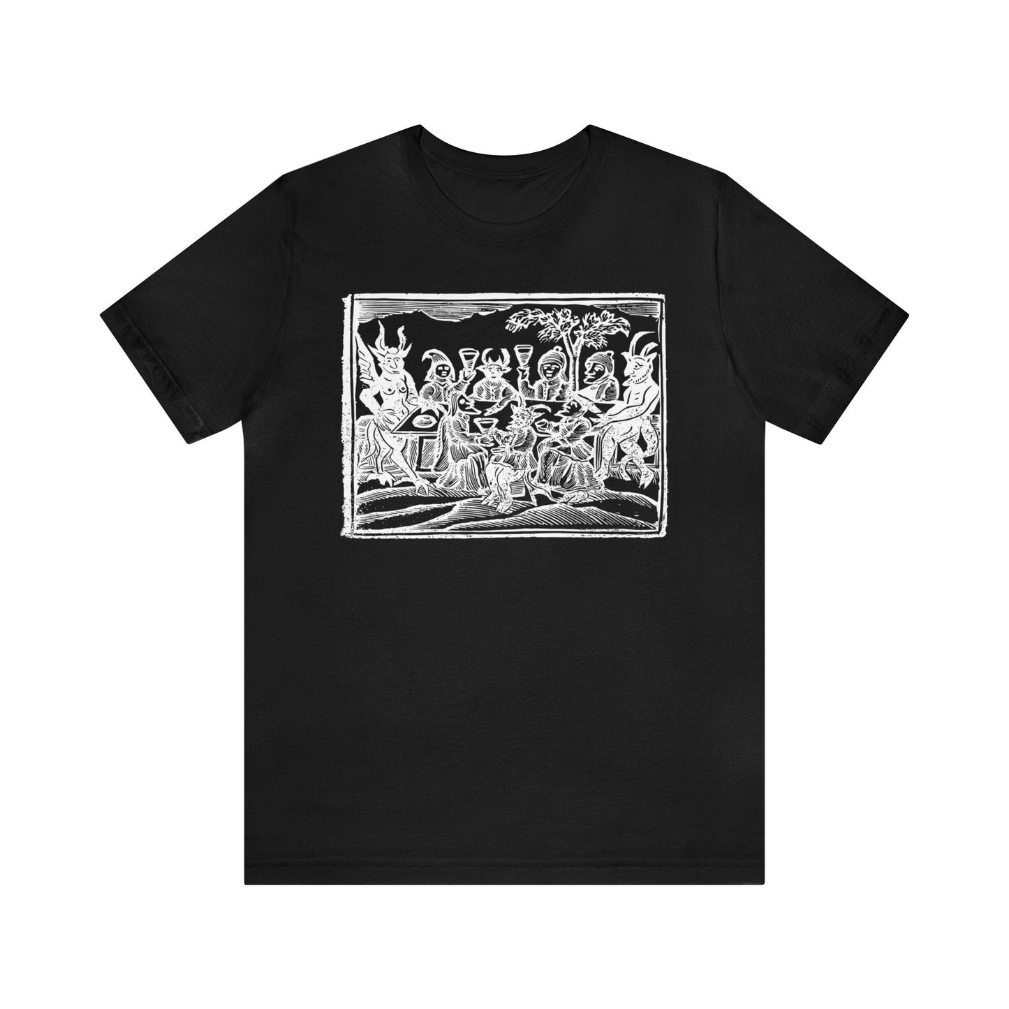 Witches and Devils Feasting - Black Mass Apparel - T-Shirt